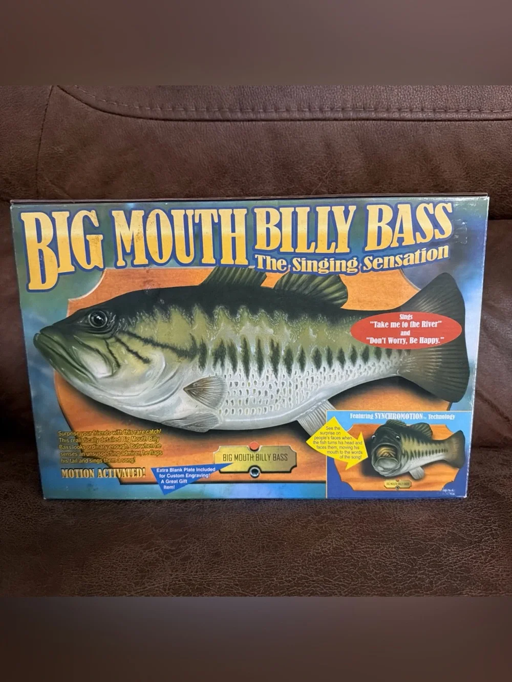 NEW vintage In original box. Big Mouth Billy Bass